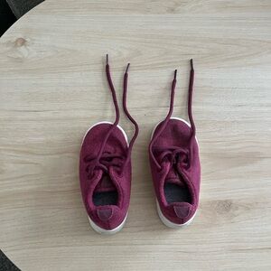 Allbirds Toddler Red Lace-Up Sneakers